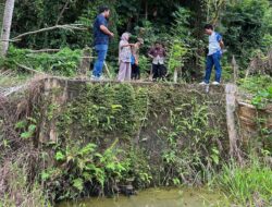 Pemerintah Kecamatan dan Pemdes Survey Lokasi Pembangunan Intek Air Bersih di Desa Balantang