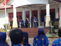 Giat Apel Setiap Bulan,Begini Yang di Sampaikan Camat Malili
