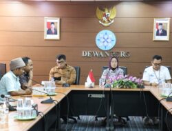 Tingkatkan Kapasitas, Diskominfo-SP Lutim Bersama Media Patner Study Wawasan ke Dewan Pers