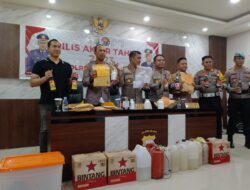 Memasuki Penghujung Tahun 2023 Polres Luwu Timur Gelar Rilis Akhir Tahun Bersama Awak Media