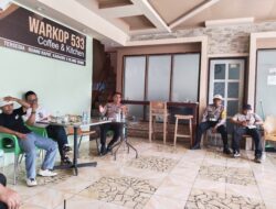 Pererat Hubungan Tali Silaturahmi Dengan Media Satlantas Polres Luwu timur Ajak Ngopi Morning