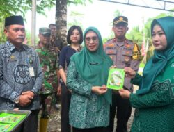 Ketua TP-PKK Lutim Hadiri Kegiatan Gerakan Tanam Cabe Serentak di Desa Maliwowo
