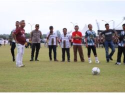 Bupati Cup VII 2024, Turnamen Bola Antar Instansi Dibuka Secara Resmi Bupati Lutim