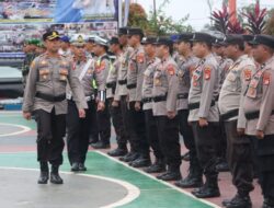 Polres Lutim Gelar Apel Pasukan OPS Patuh Pallawa 2024, Ini 14 Pelanggaran yang Perlu Dipatuhi