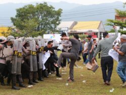 Antisipasi Aksi Yang Tidak Diinginkan Saat Pilkada 2024, Polres Lutim Gelar Sispamkota