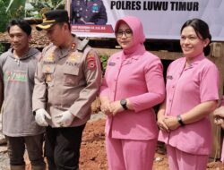 Ucapan Terima Kasih Risal Nabu Kepada Kapolres Atas Bantuan Bedah Rumah Yang Diterima