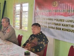 Satuan Binmas Polres Lutim Gelar Penyuluhan Harkamtibmas di Tarabbi