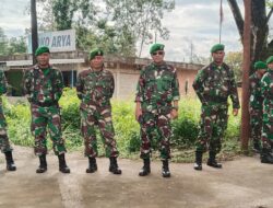 Semangat TNI-POLRI Dalam Pengamanan Deklarasi dan Pendaftaran Paslon Cabup-Cawabup Lutim 2024