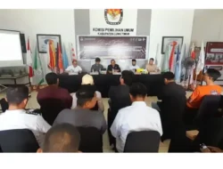 KPU Lutim Gelar Rapat Kordinasi Persiapan Penetapan Tahapan Kampanye