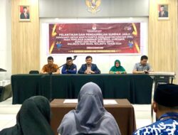 Kordiv HP2H Bawaslu Lutim Hadiri Pelantikan Pengganti  Antar Waktu PPS Dan PPK