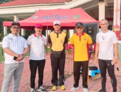 Anggota DPRD Firman Udding, Mengikuti Jalan Sehat yang Diselenggarakan Pemda Lutim Jelang HUT Sulsel ke-355 Tahun