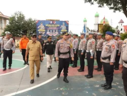 Ciptakan Suasana Kondusif Jelang Nataru, Polres Lutim Gelar OPS Lilin 2024