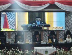 Ober Datte Pimpin Paripurna Pengucapan Sumpah dan Janji PAW Anggota DPRD Lutim Sisa Masa Jabatan 2024-2029