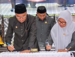 Sah ! Bupati dan DPRD Luwu Timur Menetapkan Perda RPIK 2019-2039