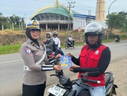 Polres Lutim Gelar Operasi Keselamatan 2025, Ipda Mardiana: “Keselamatan Berkendara Adalah Prioritas”