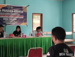 Tindak Lanjuti Asta Cita Presiden RI, Pemdes Tarabbi Siap Bentuk Koperasi Merah Putih