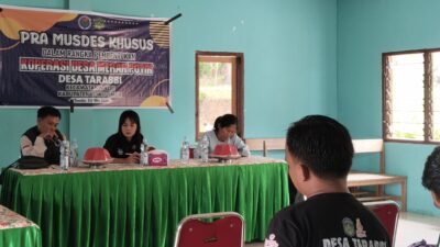 Tindak Lanjuti Asta Cita Presiden RI, Pemdes Tarabbi Siap Bentuk Koperasi Merah Putih