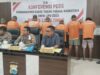 Dalam Kurung Waktu 20 Hari, Polres Lutim Berhasil Amankan Delapan Orang Tersangka Pengedar Narkoba