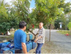 Kali Ini, Tujuh Pelaku Beserta Barang Bukti Ribuan Liter BBM Jenis Solar Berhasil Diamankan Oleh Polres Lutim